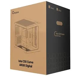 Корпус Ocypus IOTA C50 BK CURVE ARGB DIGITAL (IOTA-C50-BKD300CD-GL) Black (OTA-C50-BKD300CD-GL) - мініатюра 11