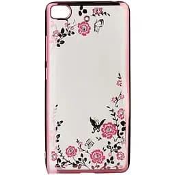 Панель BeCover Flowers Series для Xiaomi Redmi Mi5s Pink (701328)