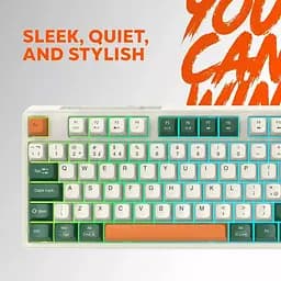 Клавіатура Canyon keyboard Shadder GKW-11 Mech RGB UK/US Wireless White (CND-SKBW11) - мініатюра 10