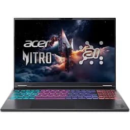 Ноутбук Acer Nitro 16S AN16S-61 16" WQXGA IPS AMD R7-350 32GB F1TB NVD5070Ti-12 Lin чорний
