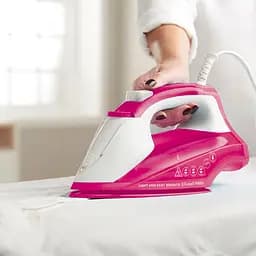 Russell Hobbs Праска Light&Easy Brights Berry, 2600Вт, 240мл, паровий удар -115гр, постійна пара - 35гр, керам. підошва, малиновий - мініатюра 3