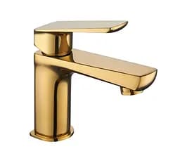 Змішувач для умивальника Topaz Lexi TL- 21201-H57-AUV Золотий