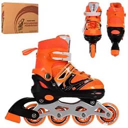 Ролики раздвижные Profi A4145-S-OR размер (31-34)