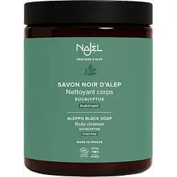 Чорне алеппське мило з евкаліптом Najel Aleppo Black Soap Body Peeling 1 кг