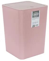 Кошик для сміття Violet House 0182 Still Powder, з кришкою, 10 л, пудровий (0182 STILL POWDER с/к 10 л) - мініатюра 2