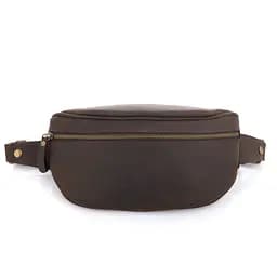 Шкіряна чоловіча сумка Newery 13х26х7 см sum0023825