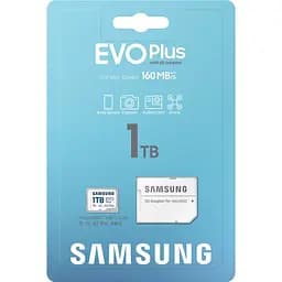 Карта пам'яті Samsung microSDXC 1TB Class 10 UHS-I U3 V30 A2 EVO Plus + SD Adapter [MB-MC1T0SA/EU] [112840] - мініатюра 8