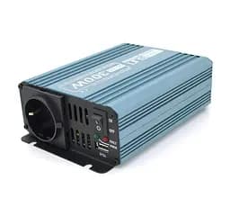 Инвертор напряжения Mexxsun MXS300, 12V/220V, 300Вт, 12/220V, approximated, 1 розетка, клемы - мініатюра 2