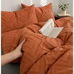 Комплект постільної білизни Ecotton Orange Полісатин Євро (24556)