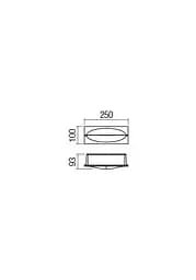 Вбудовуваний вулични світильник TAMPA AP LED 10W IP54 MW 3000K (5.1.2) Redo 90009 - мініатюра 2