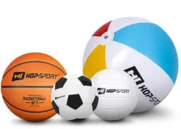 Батут Hop-Sport 16ft (488см) синій із зовнішньою сіткою - мініатюра 4