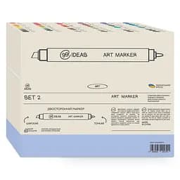 Набір маркерів Set 2, 60 шт 99IDEAS - мініатюра 2