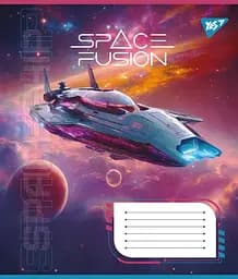 Набір зошитів Yes Space fusion А5 в лінійку 48 аркушів 10 шт. (767132) - мініатюра 4