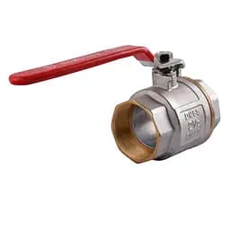 Кран кульовий прямий Solomon 2 1/2″ ВВ КР PN40 В1001 - мініатюра 3