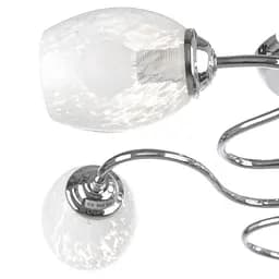 Люстра стельова Brille класична E14 40W CH (LK-218C/5) - мініатюра 2