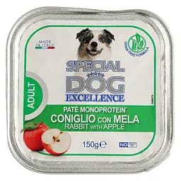 Вологий корм для собак Monge SDE Dog Fruit, монопротеїн, кролик з яблуками, 150 г (70060271) - мініатюра 2