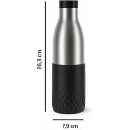 Термопляшка Tefal Bludrop 700 мл чорна (N3111110) - мініатюра 3