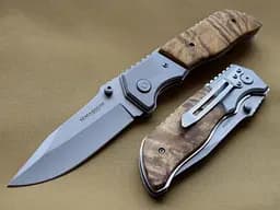 Ніж складаний Boker Magnum Forest Ranger, дерев'яна накладка Коричневий - мініатюра 2