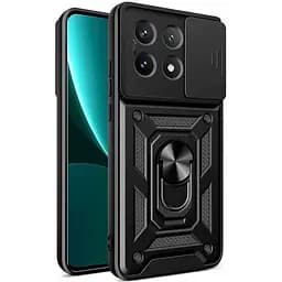 Чехол накладка с кольцом Armor Guard Shield Xiaomi Poco X6 Pro 5G Black (35022_3344797)