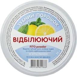 Зубной порошок Triuga Fito Powder Отбеливающий 75 г
