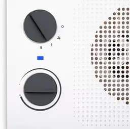 Тепловентилятор BLACK+DECKER 2,0 кВт, площа обігріва 20 кв.м., підлоговий, білий (BXSH2001E) - мініатюра 2