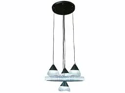 Сучасна LED люстра Diasha чорного кольору 2801/4BK - мініатюра 3
