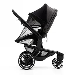 Козырек двойной 2в1 солнцезащитный с сеткой на коляску, автокресло Must Have Shade DoRechi Черный