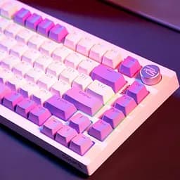 Клавіатура Proove Gaming Coupe (Ukraine Layout) White Purple (WKCP00022404) - мініатюра 5
