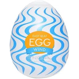 Мастурбатор яйце Tenga Egg Wonder Wind білий