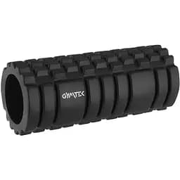 Массажный ролик Gymtek для йоги и фитнеса EVA 33х14 см черный