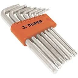 Набір ключів Truper Torx подовжені у пластиковій касеті 7 шт. (TORX-7L)