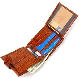 Чоловічий шкіряний гаманець Canpellini 11.7х9.2х2 см acs0025614 - мініатюра 5