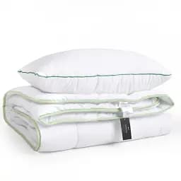 Набор MirSon бамбуковый №9536 Eco Line Bamboo деми одеяло 140х205 см + подушка белый (2200010805581)