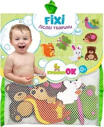 Набор для купания KinderenOK Fixi Лесные животные (040313)