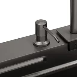 Кухонна мийка Kroner KRP Schwarze - SET7545HM PVD (3.0/0.8 мм) (CV033382) - мініатюра 7