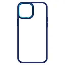 Чехол для Apple iPhone 14, UNIT2, синий, ударопрочный, прозрачный противоударный чехол-накладка из TPU и поликарбоната (PC), с защитными бортиками, защита всего корпуса от ударов и царапин, ArmorStandart (ARM69939) - мініатюра 2