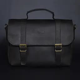 Кожаная мужская сумка TARWA 32х25х7 см sum0025452