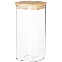 Ємність Vittora скляна з дерев'яною кришкою 1500 мл (124989)