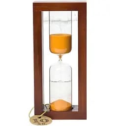 Пісочний годинник настільний Склоприлад 4-27, 10 хвилин, коричневий (300587)