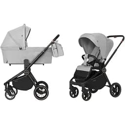 Універсальна коляска-книжка Carrello Epica CRL-8510/1 2в1 Silver Grey
