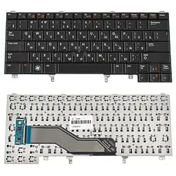 Клавіатура для ноутбука DELL (Latitude: E5420, E6320, E6330, E6430) rus, black, без джойстика - мініатюра 2