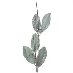 Гілочка декоративна Lefard Магнолія, 87х23 см, зелений (66-017)