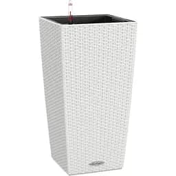 Вазон Lechuza Cubico Cottage, 14 л, білий (15226)