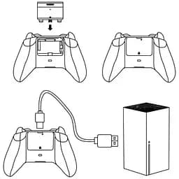 Акумулятор IPega для Xbox series X/S (PG-XBX001) [56137] - мініатюра 4