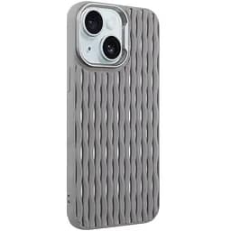 Чохол Epik TPU Ribbio для Apple iPhone 15, 6.1 Gray