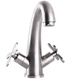 Змішувач для умивальника Globus Lux Dukat-8 SD8-401 000024970 Нержавіюча сталь - мініатюра 4