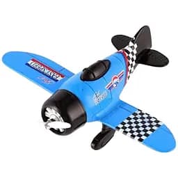 Дитячий металевий літак A-Toys XG879-102 інерційний синій