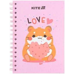 Блокнот на спіралі картонна обкл. А5 80 арк. кл. Cute 3