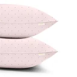 Набір наволочок Cosas Mini dots CS4 50х70 см рожевий (SetPillow_DotsGreyRose_50х70) - мініатюра 2