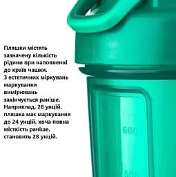 Шейкер спортивний BlenderBottle Pro45 1270 мл Grey/Blue (Pro_45Grey/Blue) - мініатюра 4